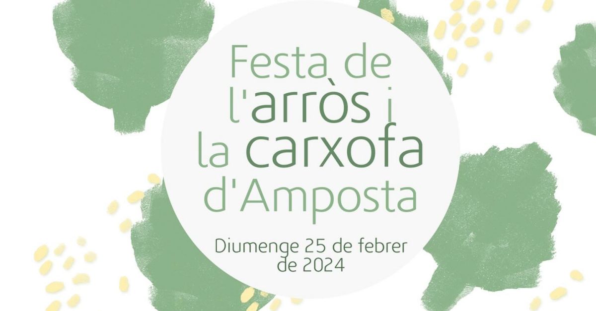 Festa de l�arr�s i la carxofa d�Amposta 2024