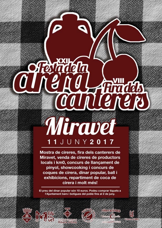 XXII Festa de la cirera i VIII Fira dels Canterers XXII Festa de la cirera i VIII Fira dels Canterers
