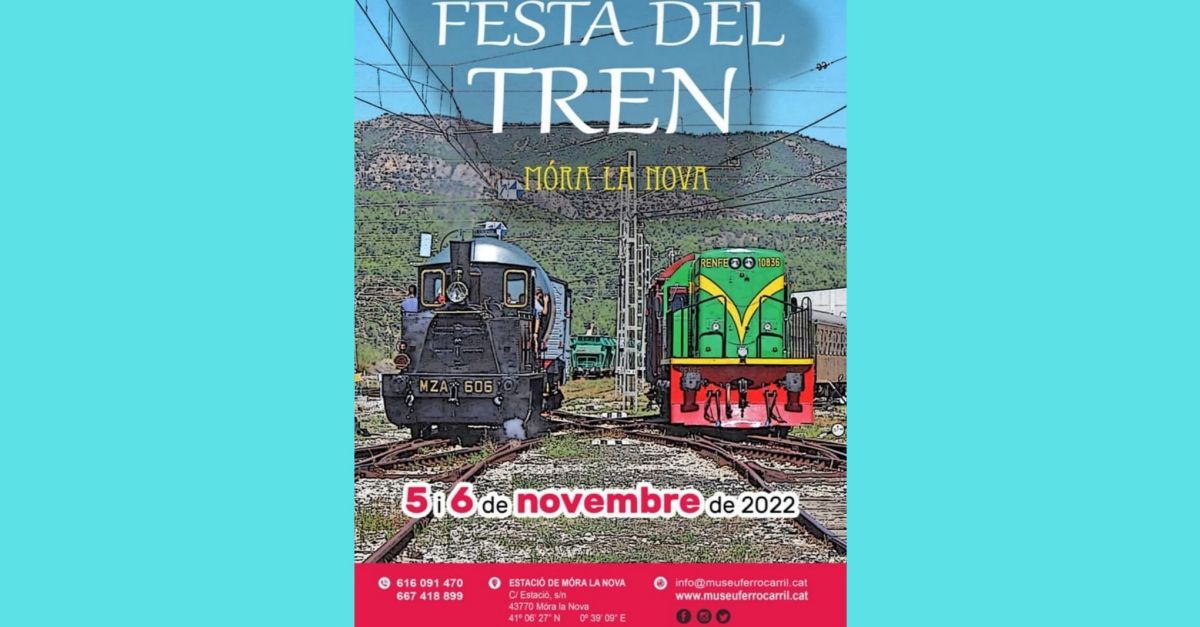 Fiesta del tren de M�ra la Nova