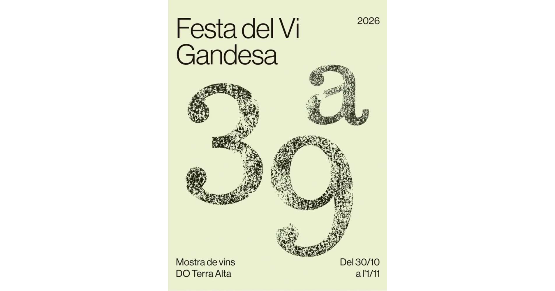 Festa del Vi de Gandesa - Mostra de vins DO Terra Alta