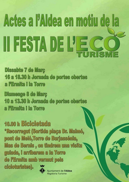Jornada de portes obertes a l’Ermita i a la Torre de l’Aldea Jornada de portes obertes a l’Ermita i a la Torre de l’Aldea