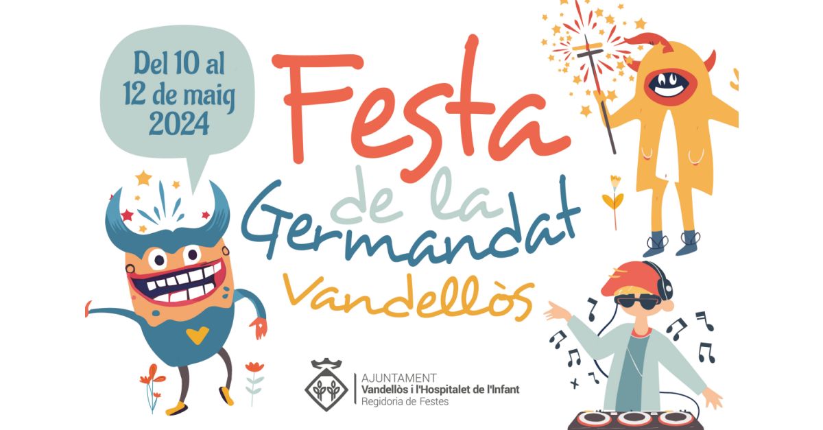 Gaireb una trentena dactes, per celebrar la Festa de la Germandat de Vandells del 10 al 12 de maig
