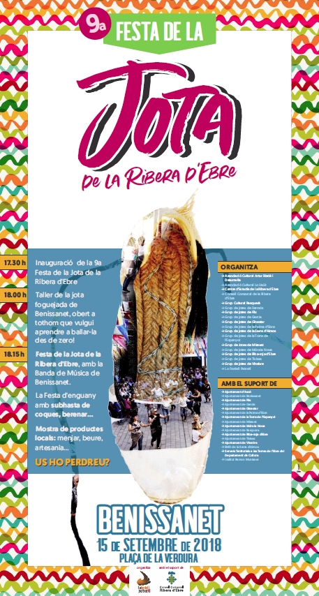 Benissanet acull la 9a Festa de la Jota de la Ribera d&rsquo;Ebre i reviur� l&rsquo;antiga jota foguejada | EbreActiu.cat, revista digital d&rsquo;oci actiu | Terres de l&rsquo;Ebre ...