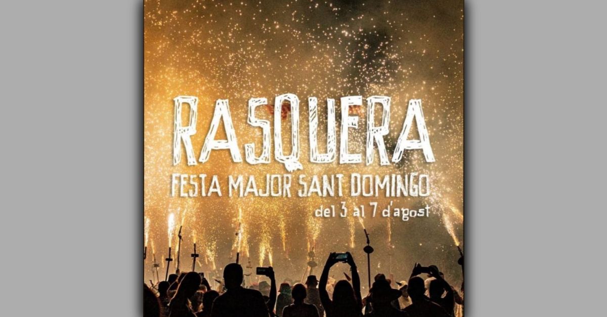 Fiesta Mayor Santo Domingo 2023 Rasquera