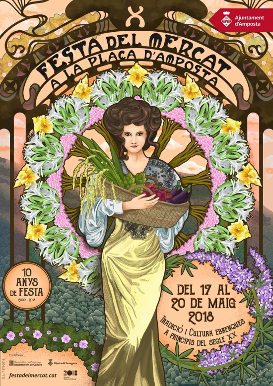 X Festa del Mercat a la Pla�a d&rsquo;Amposta