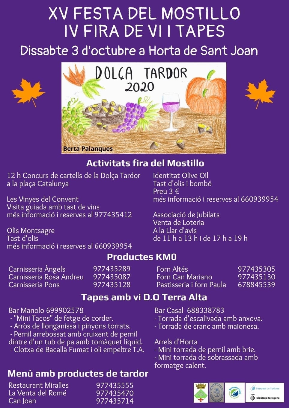 XV Festa del Mostillo i IV Fira de Vi i Tapes XV Festa del Mostillo i IV Fira de Vi i Tapes