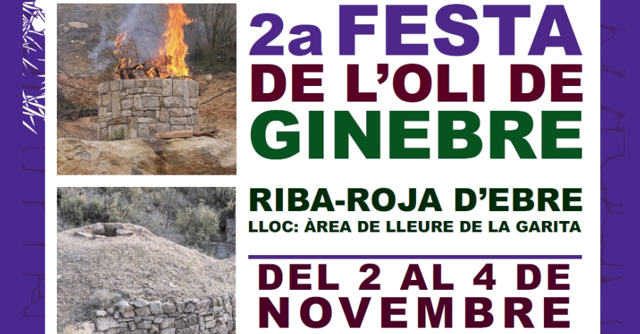 2a Festa de l’oli de ginebre 2a Festa de l’oli de ginebre