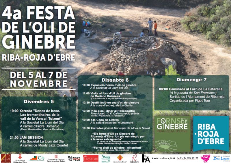 4a Festa de l’Oli de Ginebre 4a Festa de l’Oli de Ginebre