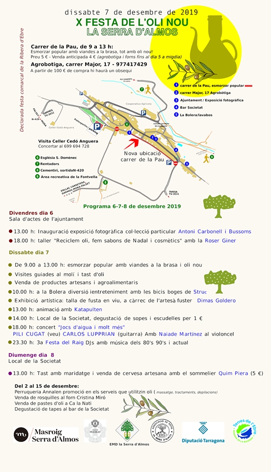 X Festa de l�Oli Nou de la Serra d�Almos