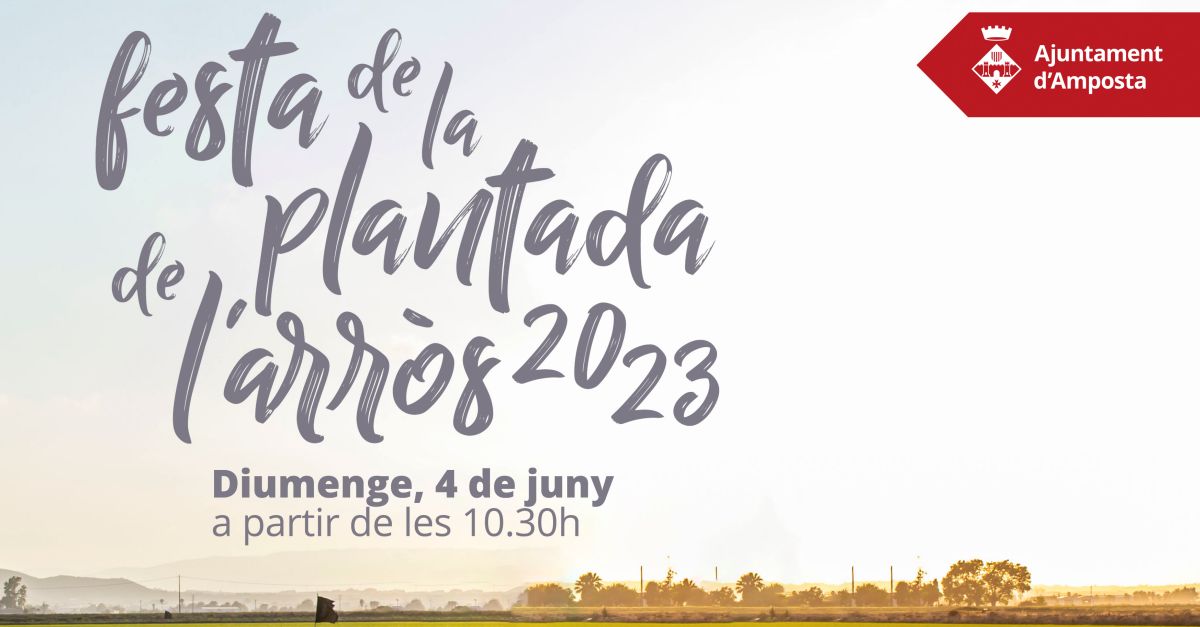 Festa de la Plantada de l�arr�s