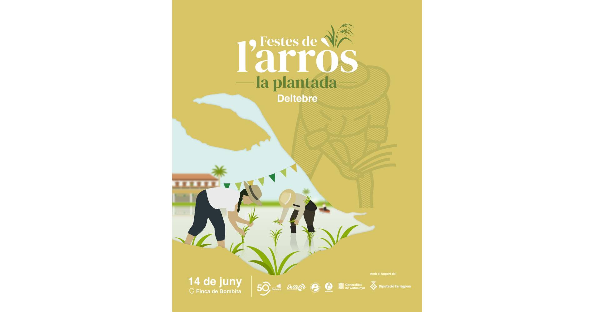 Festa de la Plantada de l�arr�s de Deltebre