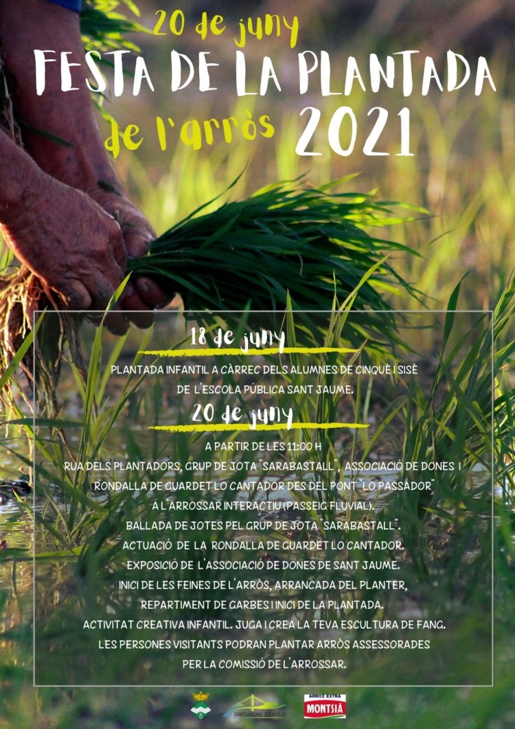 Festa de la Plantada 2021 a Sant Jaume d’Enveja Festa de la Plantada 2021 a Sant Jaume d’Enveja