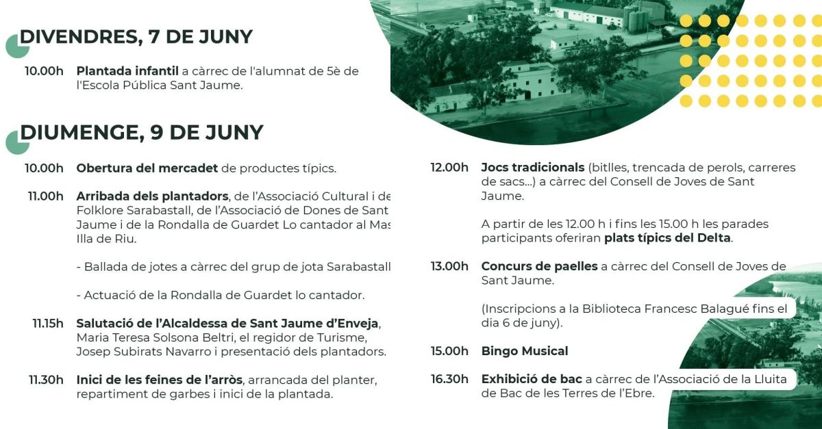 Festa de la Plantada de lArrs 2024 - Sant Jaume dEnveja