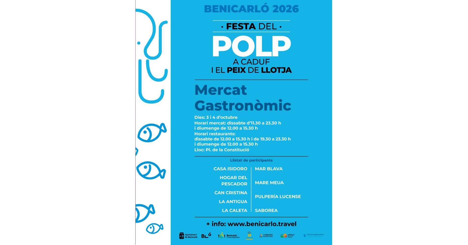 Festa del Polp a caduf i Peix Llotja