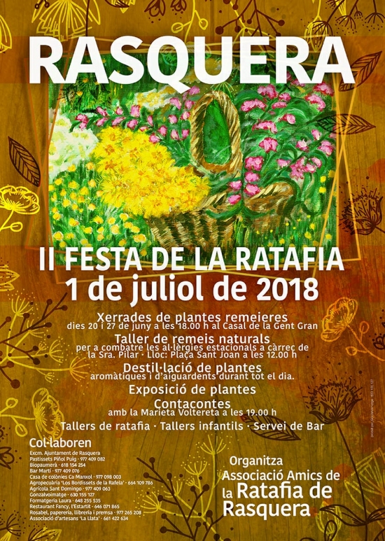 II Festa de la Ratafia de Rasquera II Festa de la Ratafia de Rasquera
