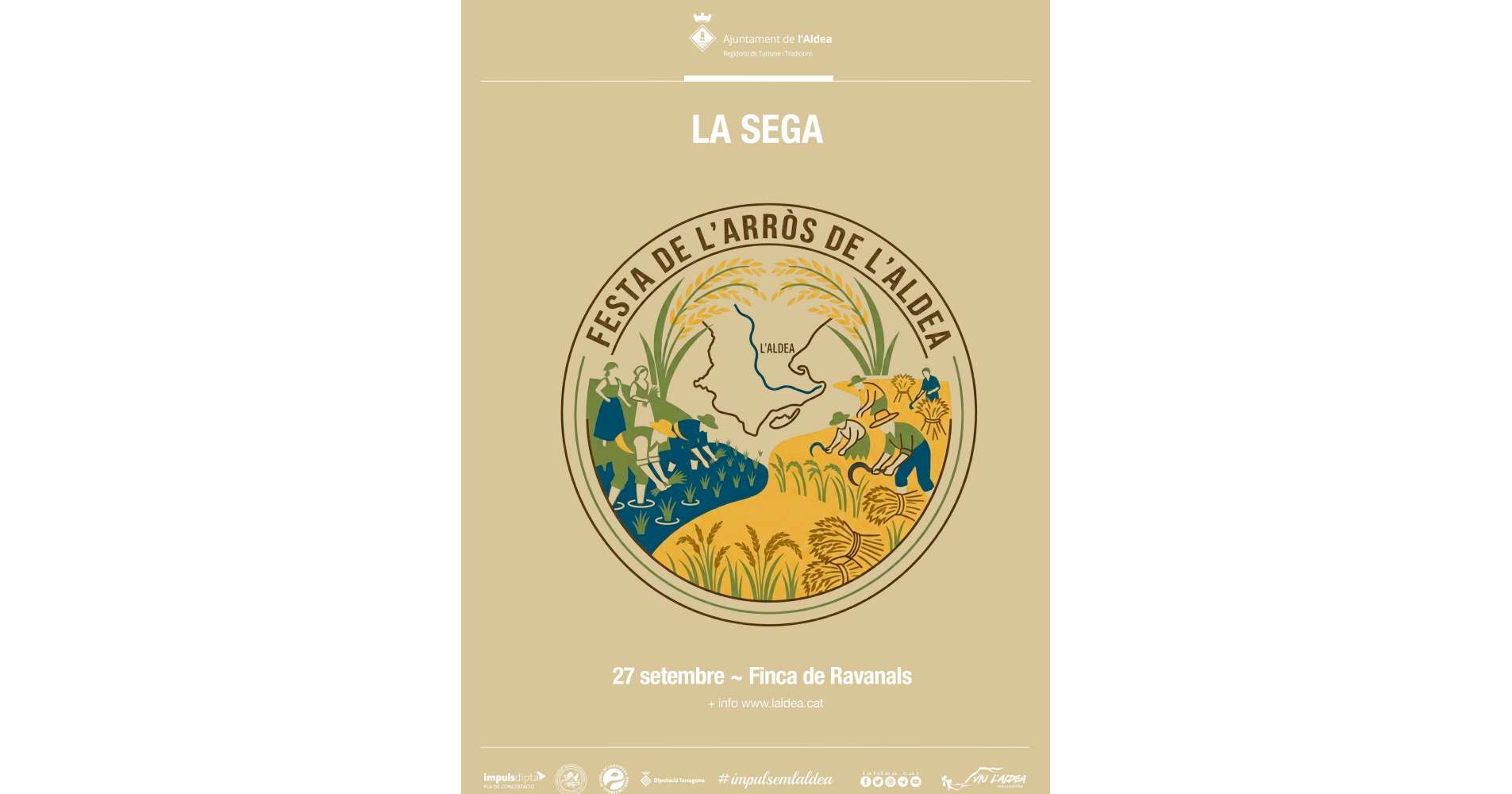 Festa tradicional de la Sega de l�Arr�s a L�Aldea