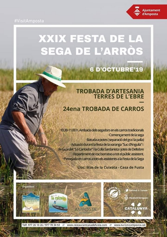 XXIX Festa de la Sega de l�Arr�s d&rsquo;Amposta