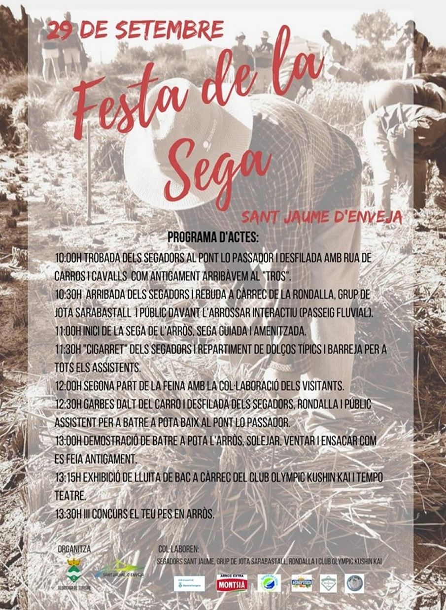 Festa de la Sega a Sant Jaume d�Enveja