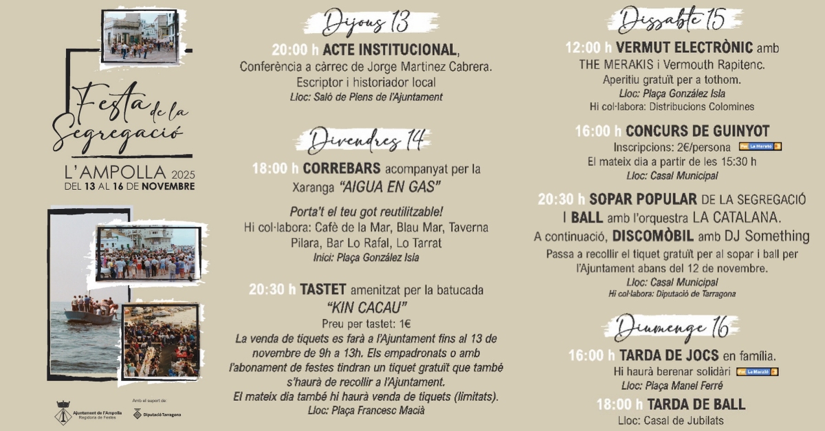Festa de la Segregaci�. L�Ampolla