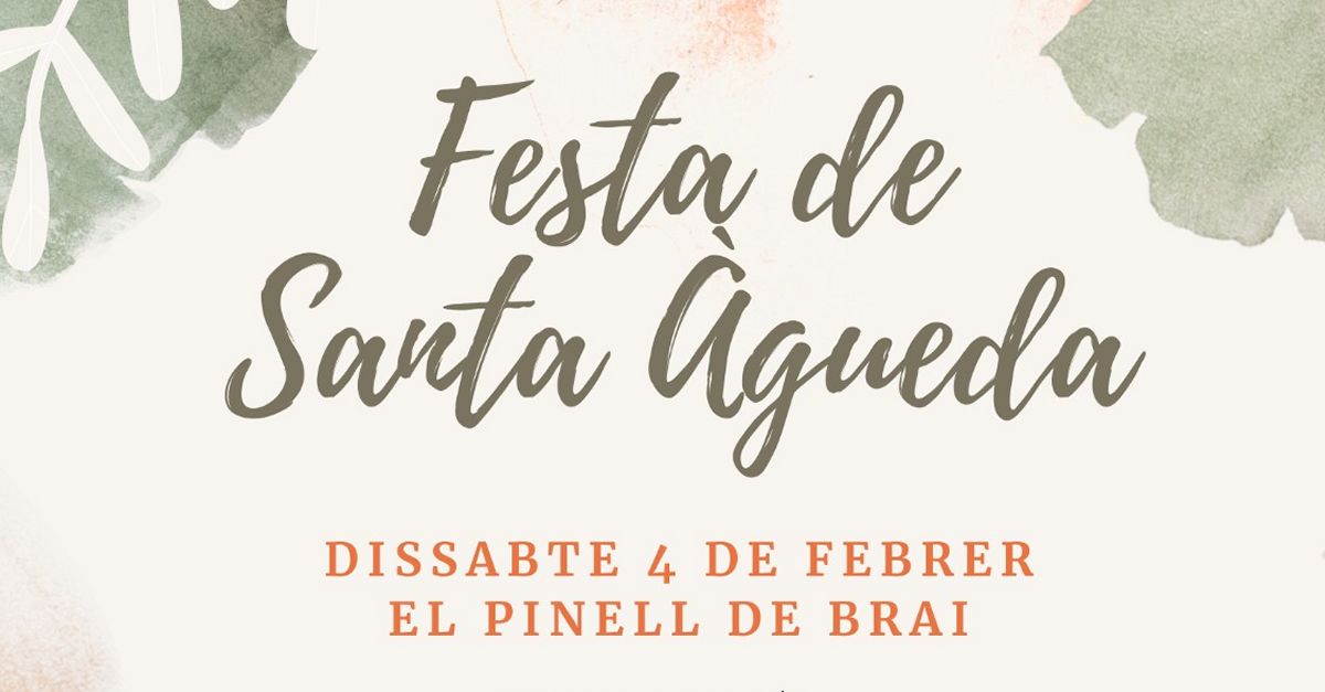 Fiesta de Santa �gueda en Pinell de Brai