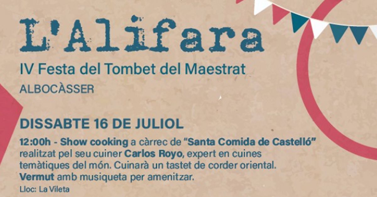 L�Alifara. IV Festa del Tombet del Maestrat
