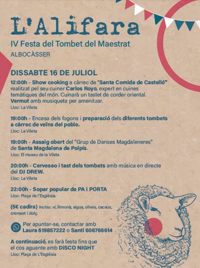 L�Alifara. IV Festa del Tombet del Maestrat
