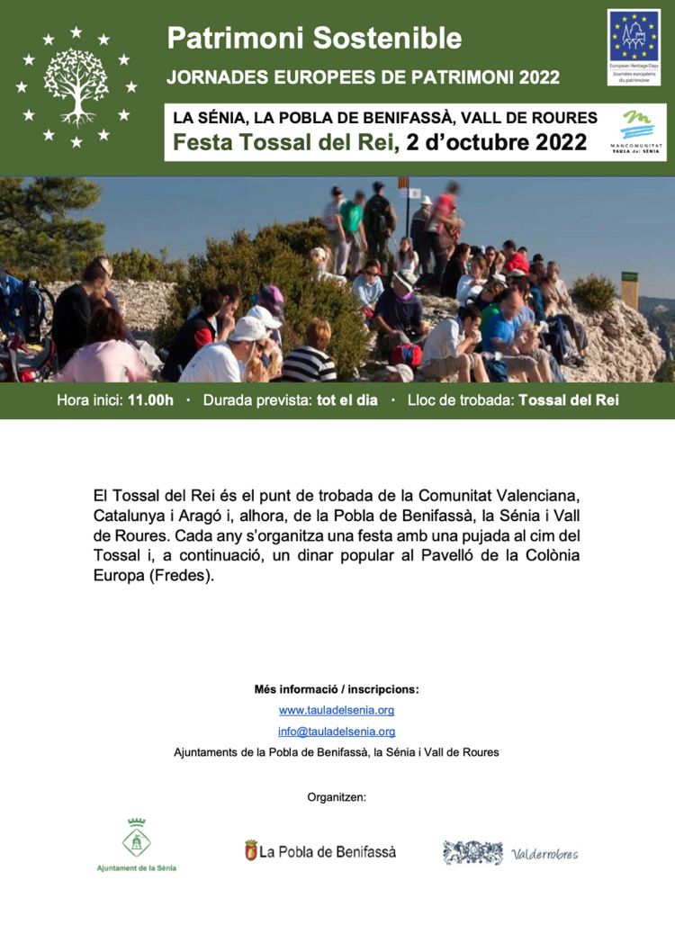 JEP-2022. Festa del Tossal del Rei JEP-2022. Festa del Tossal del Rei