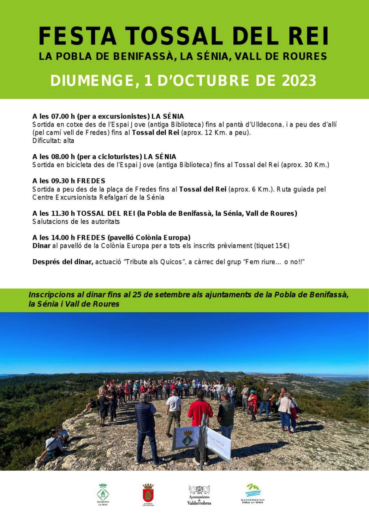 Festa del Tossal del Rei Festa del Tossal del Rei