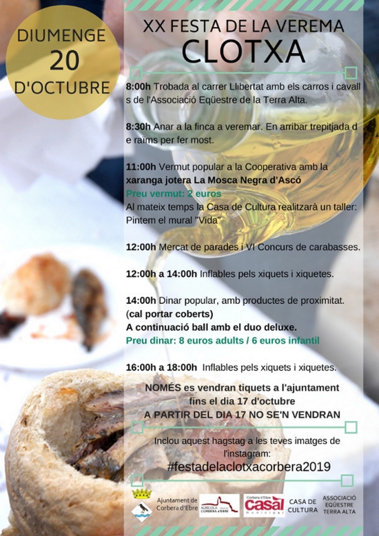 XX Festa de la Verema de la Corbera dEbre