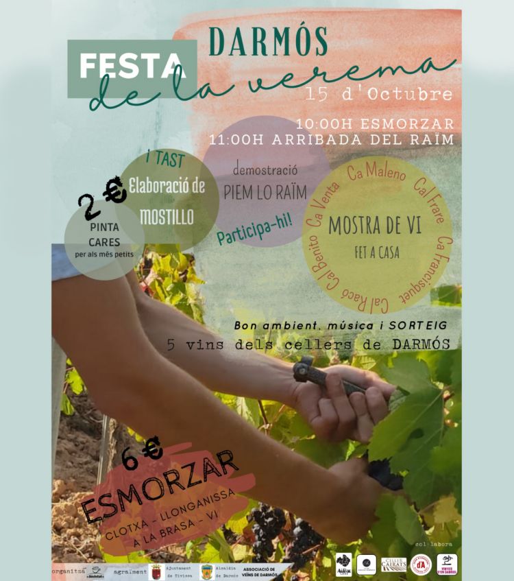 Festa de la verema a Darmós Festa de la verema a Darmós