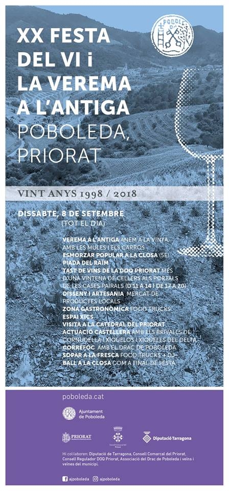 XX Festa del vi i la verema a l’antiga XX Festa del vi i la verema a l’antiga