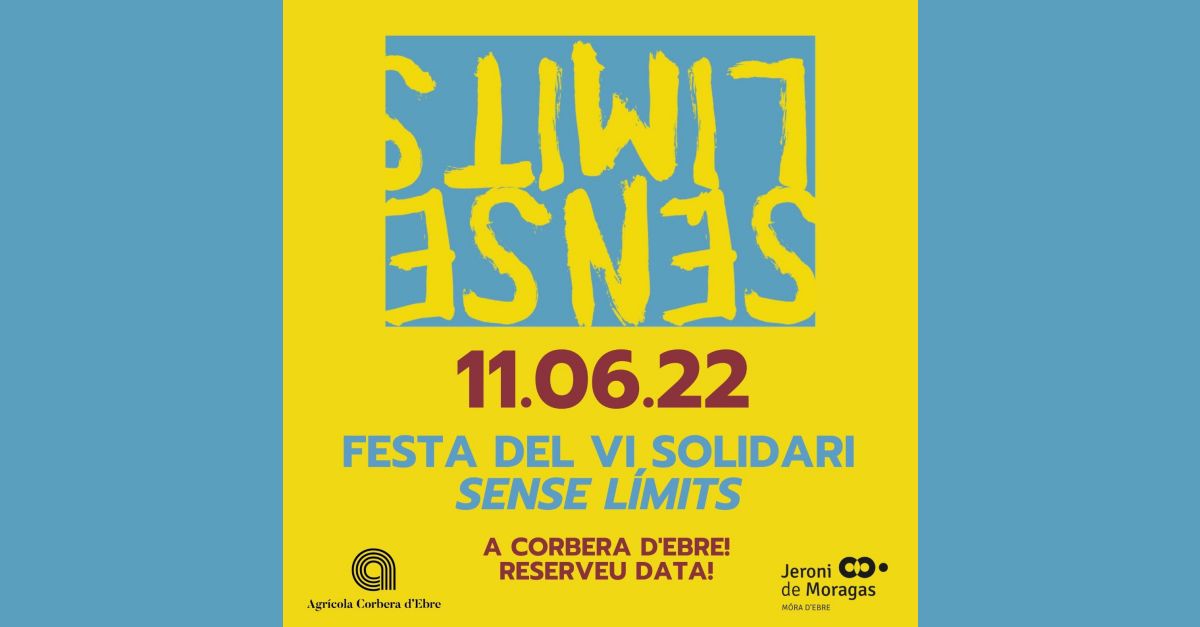 Sense Límits. Festa del vi solidari Sense Límits. Festa del vi solidari