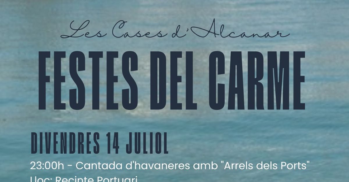 Fiestas del Carmen de les Cases d�Alcanar