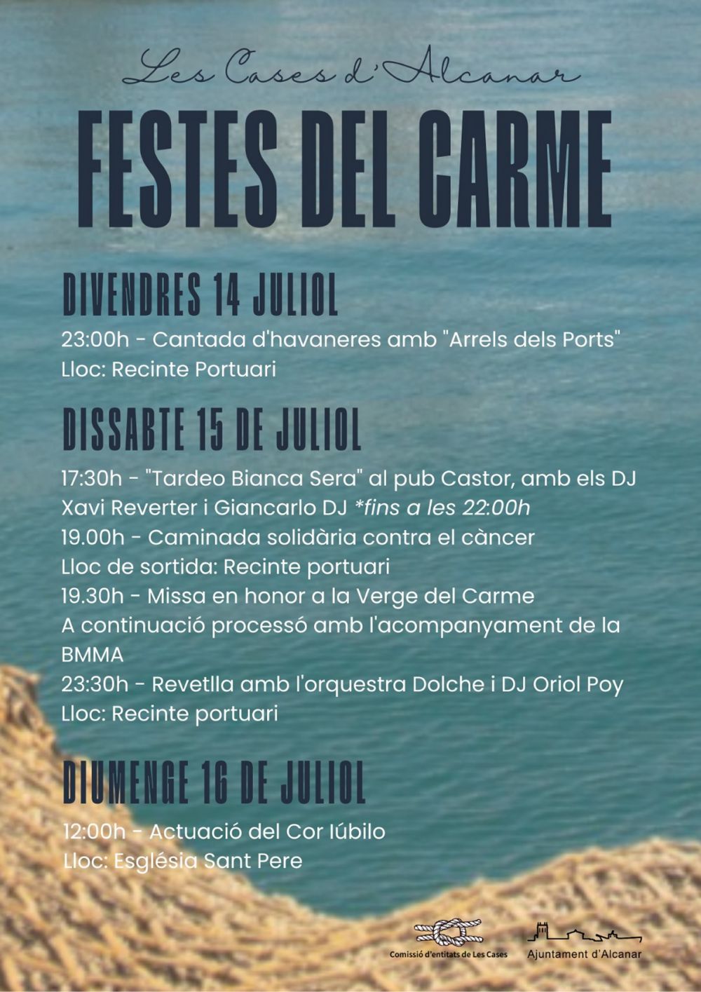 Festes del Carme de les Cases d’Alcanar Festes del Carme de les Cases d’Alcanar
