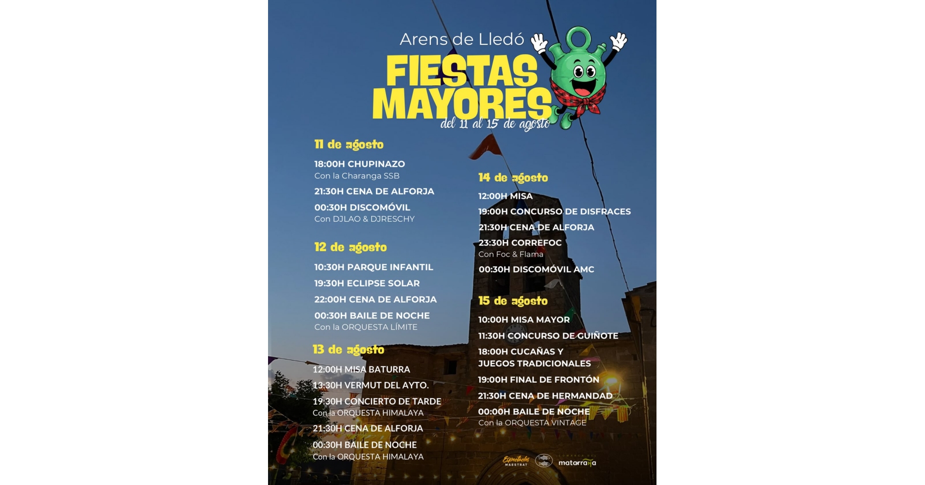 Festes Majors d�Arenys de Lled� 2026