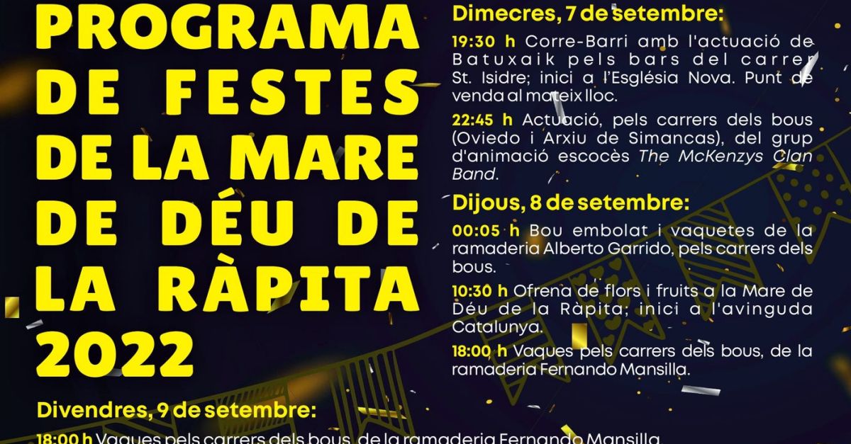 Festes de la Mare de D�u de la R�pita