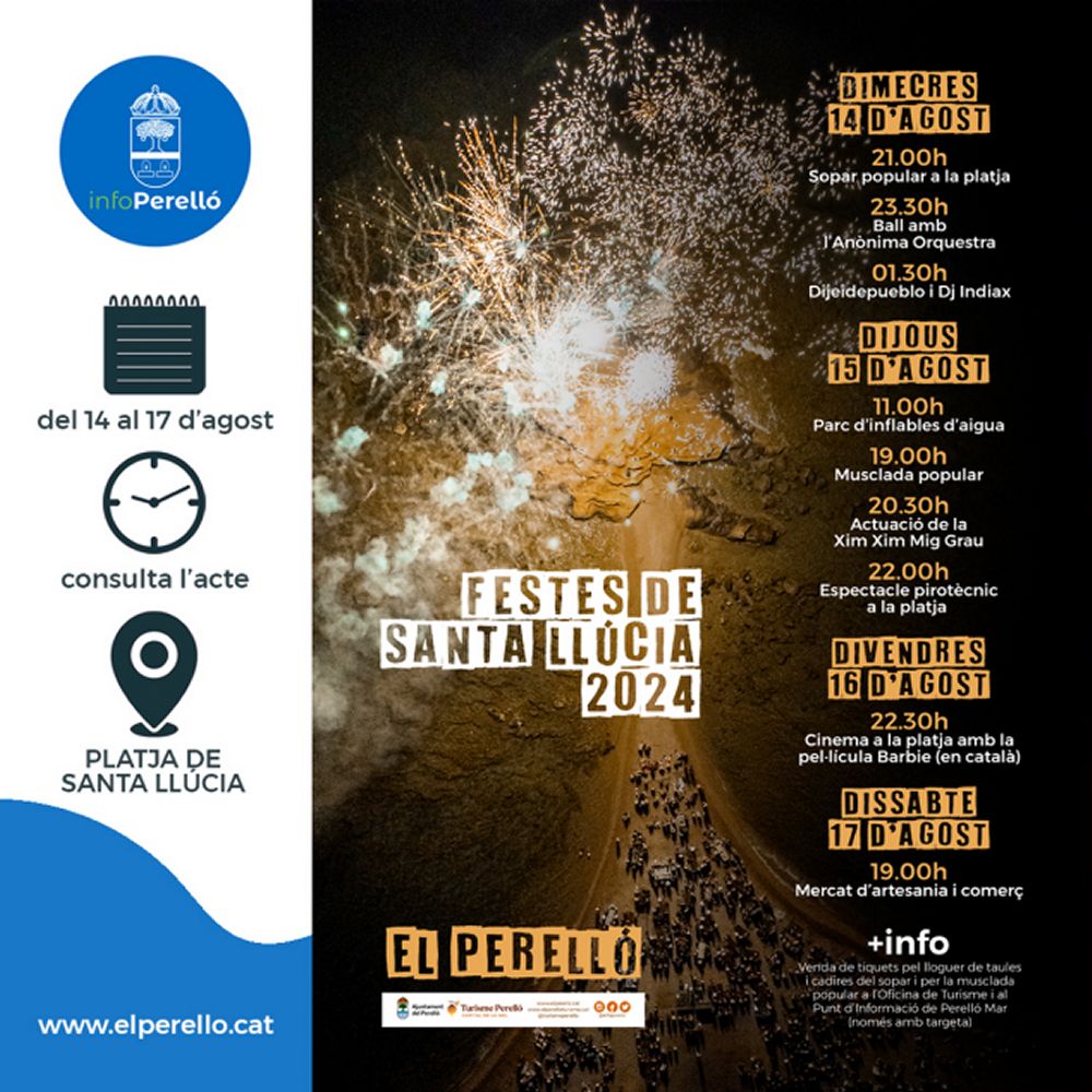 Festes de Santa Ll�cia 2024 al Perell�