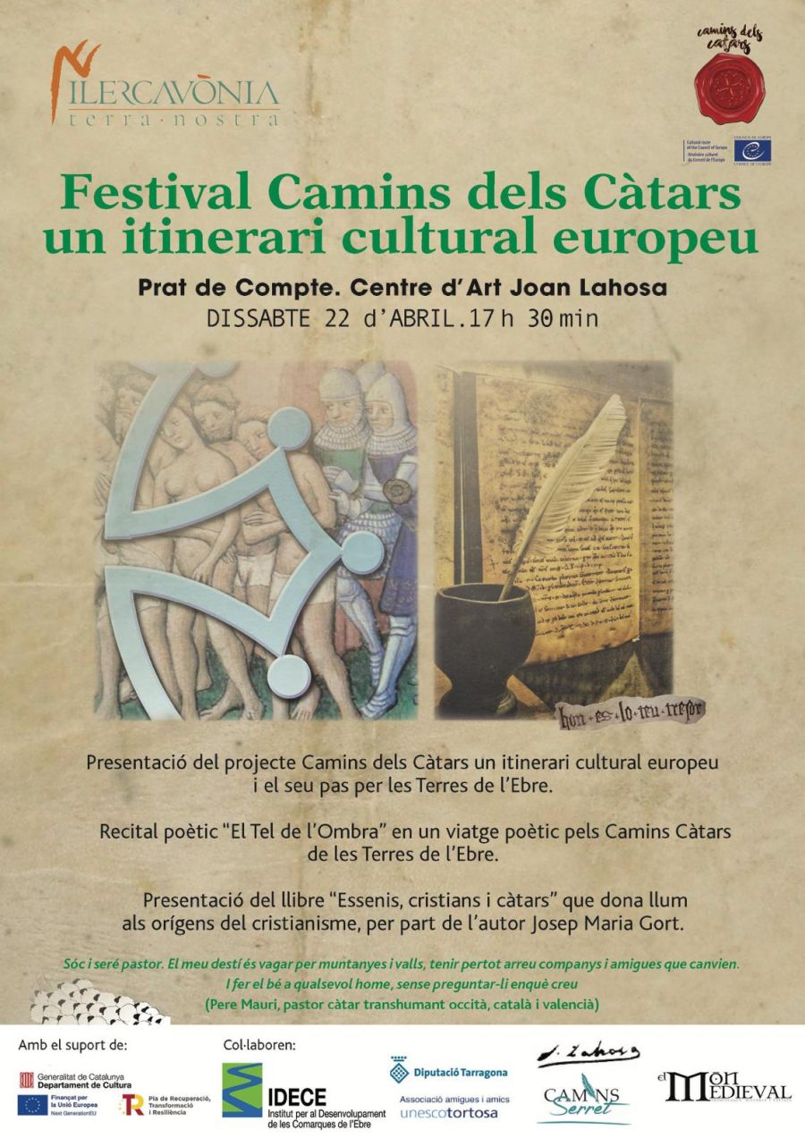 Festival Camins dels Cątars, un itinerari cultural europeu Festival Camins dels Cątars, un itinerari cultural europeu