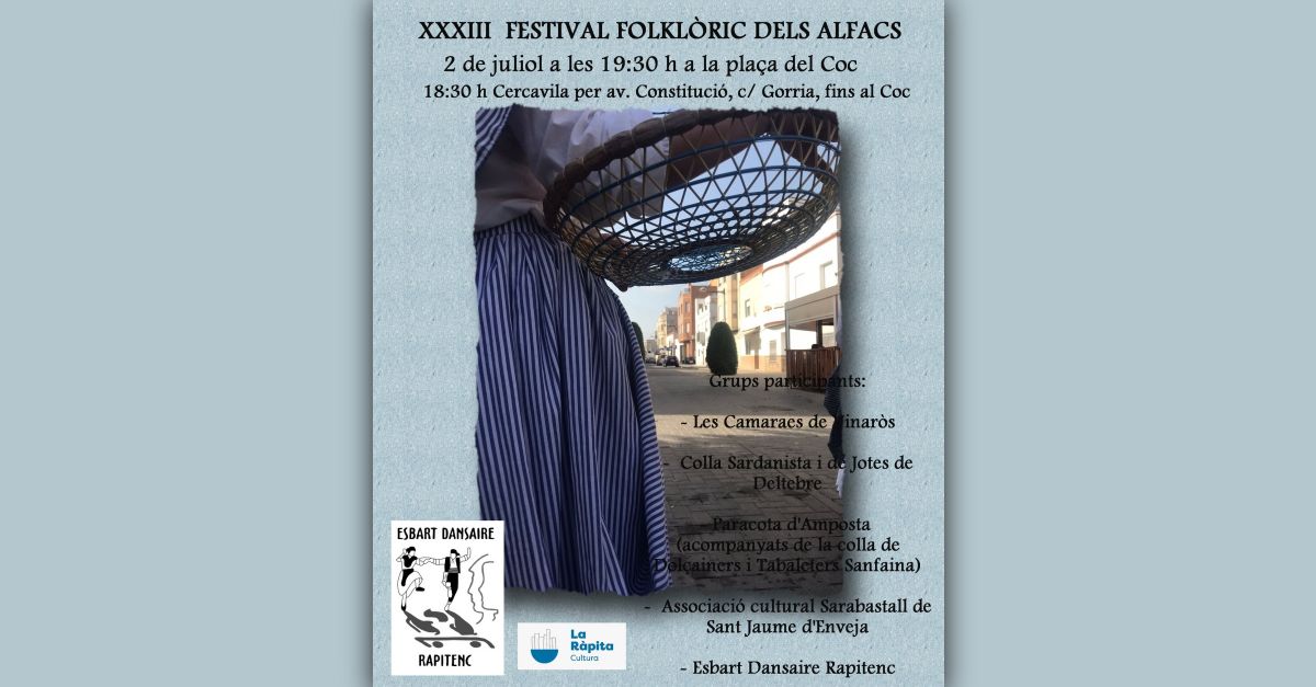 XXXIII Festival Folklòric dels Alfacs XXXIII Festival Folklòric dels Alfacs