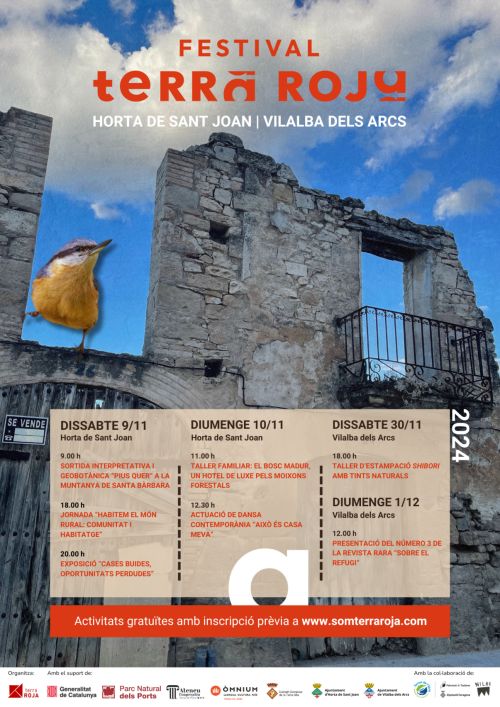 La segona edici� del Festival Terra Roja se centra en la crisi de l&rsquo;habitatge al m�n rural | EbreActiu.cat, revista digital d&rsquo;oci actiu | Terres de l&rsquo;Ebre ...