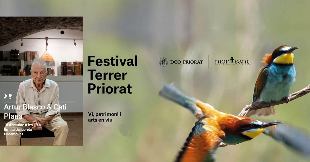Festival Terrer Priorat: Artur Blasco & Cati Plana