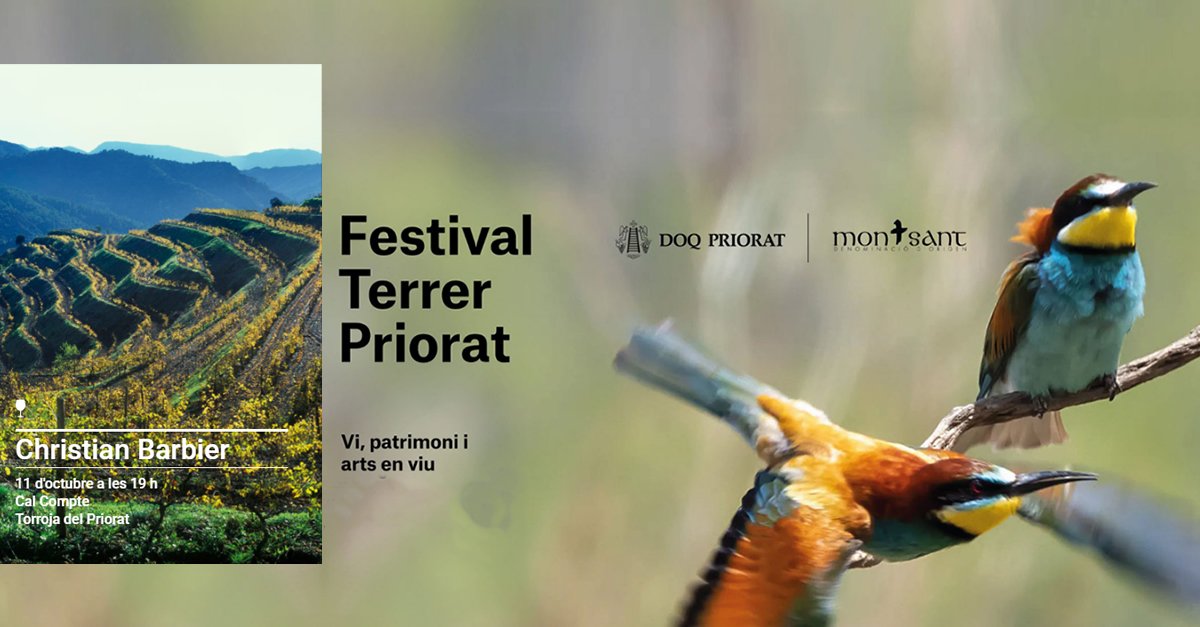 Festival Terrer Priorat: Christian Barbier