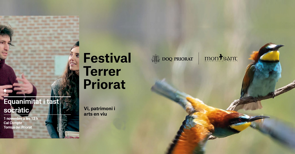 Festival Terrer Priorat: Equanimitat i tast socrtic