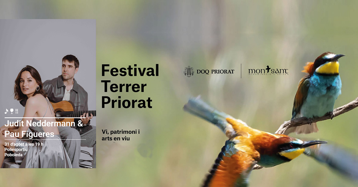 Festival Terrer Priorat: Judit Neddermann & Pau Figueres