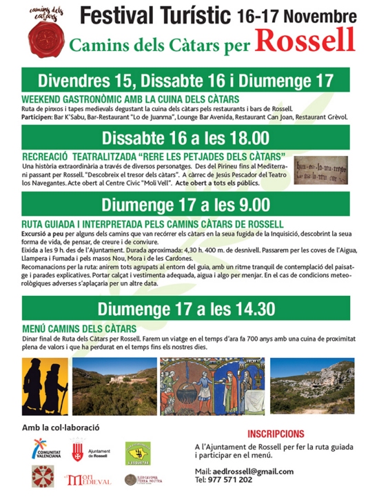 Festival tur�stic Camins dels C�tars per Rossell