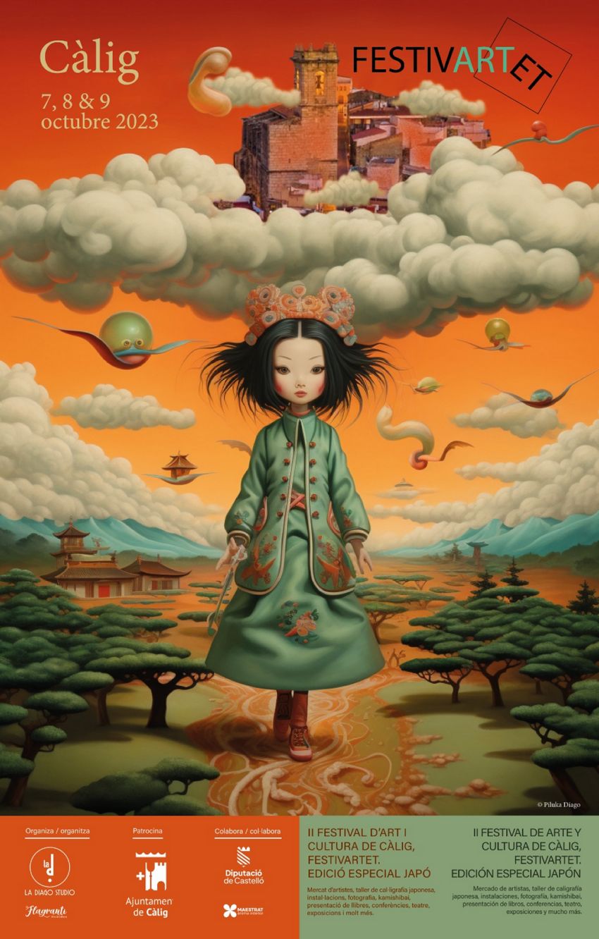 Festivartet. II Festival d’Art i Cultura de Càlig, Festivartet, Edició especial Japó Festivartet. II Festival d’Art i Cultura de Càlig, Festivartet, Edició especial Japó