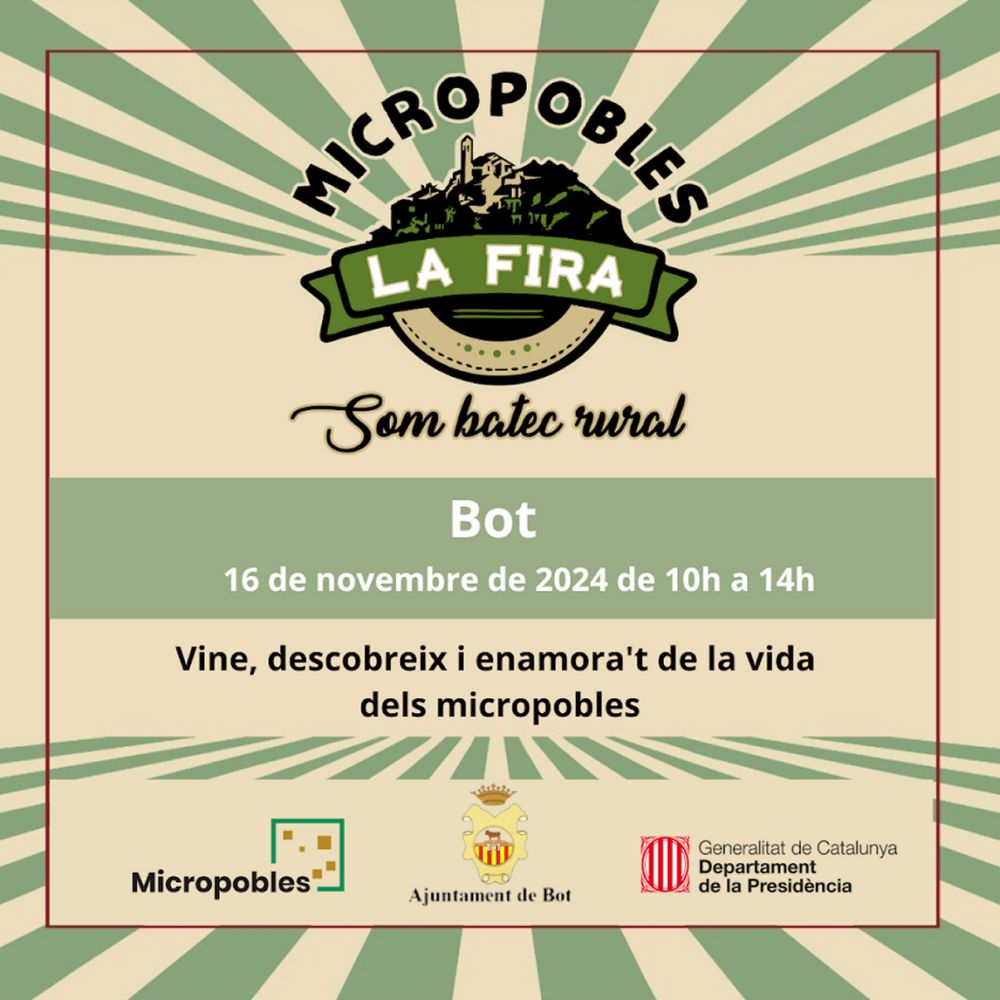 Fira de Micropobles de Catalunya Fira de Micropobles de Catalunya