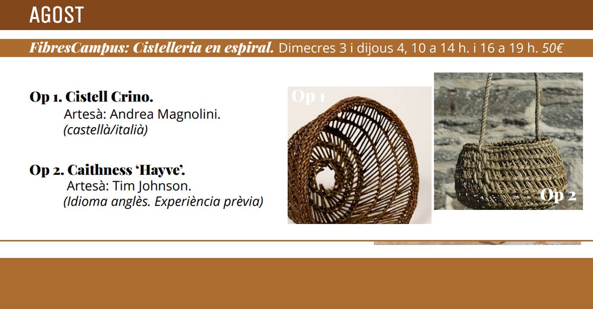 Monogr�fico A llatar: Capazo peque�o o bolsa