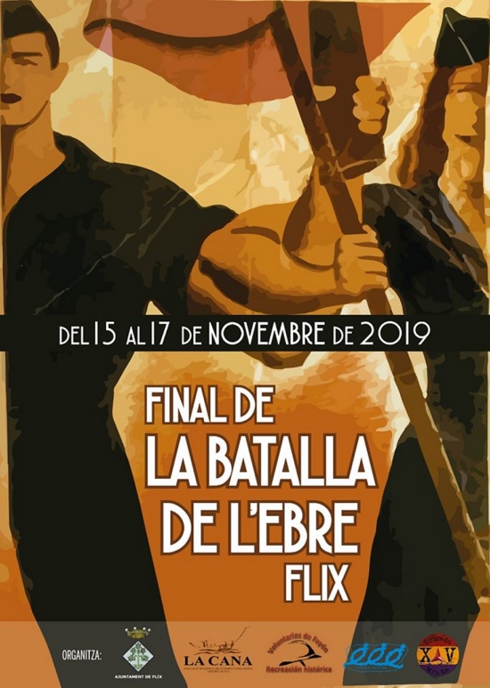 Final de la Batalla de l�Ebre a Flix