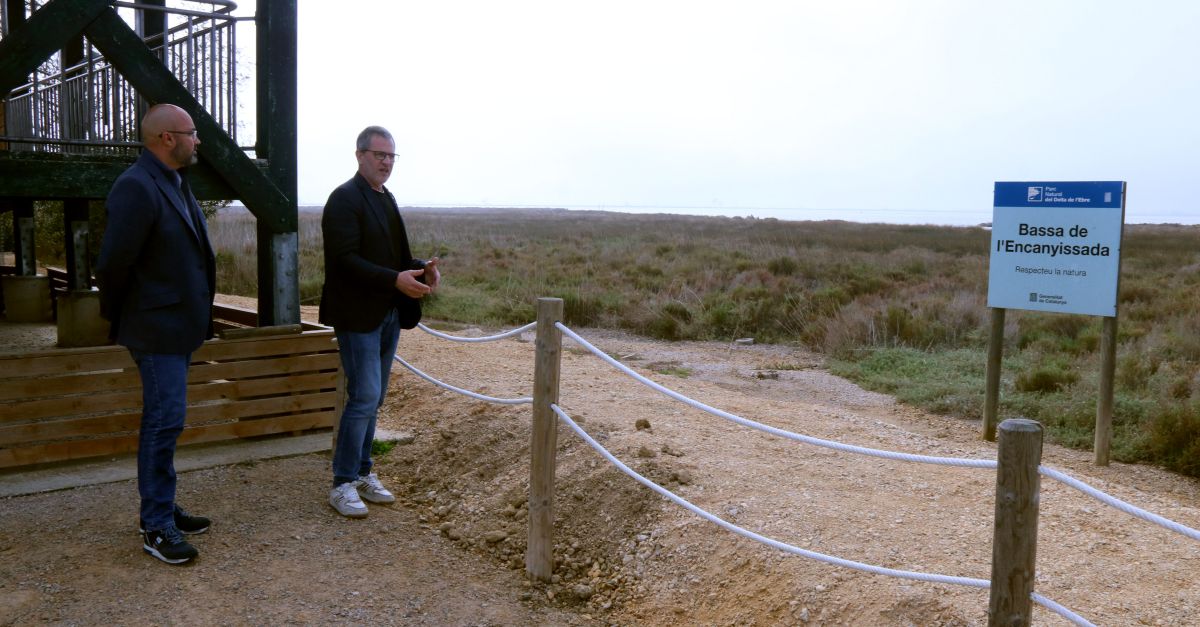Finalitzen les obres de les guardes de les basses del delta de l’Ebre per evitar l’entrada d’aigua del mar als arrossars | EbreActiu.cat, revista digital d’oci actiu | Terres de l’Ebre ...